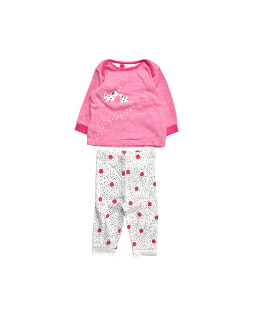 A Multicolour Pyjama Sets from Mothercare in size 3-6M for girl. (Front View)