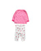 A Multicolour Pyjama Sets from Mothercare in size 3-6M for girl. (Back View)