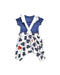 A Multicolour Overall Sets from Mothercare in size 0-3M for girl. (Back View)