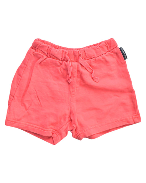 A Pink Shorts from Polarn O. Pyret in size 6-12M for boy. (Front View)