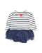 A Multicolour Dress Sets from Mothercare in size 0-3M for girl. (Back View)