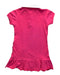 A Pink Short Sleeve Dresses from Sacoor in size 4T for girl. (Back View)