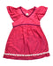 A Red Short Sleeve Dresses from bloomB in size 6-12M for girl. (Front View)