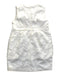 A Beige Sleeveless Dresses from bloomB in size 7Y for girl. (Back View)