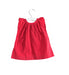 A Pink Sleeveless Dresses from Velveteen in size 3-6M for girl. (Back View)