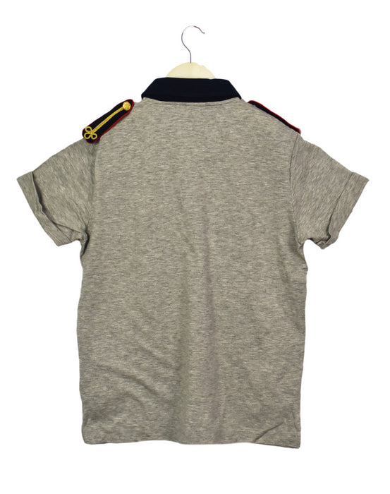 A Grey Short Sleeve Polos from Nicholas & Bears in size 12Y for boy. (Back View)