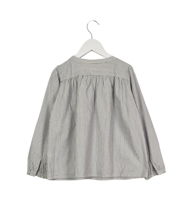 A Black Long Sleeve Tops from Bonpoint in size 6T for girl. (Back View)