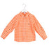 A Orange Shirts from Petit Bateau in size 6T for boy. (Front View)
