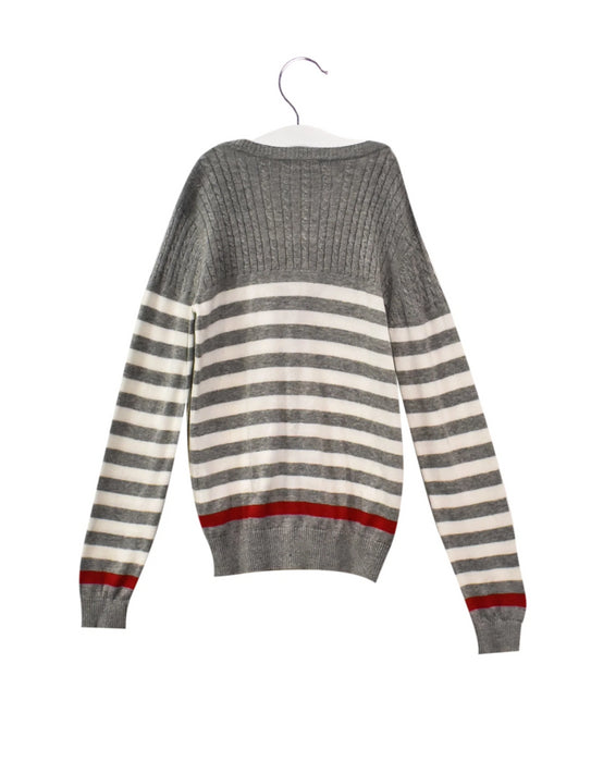 A Grey Cardigans from Nicholas & Bears in size 10Y for boy. (Back View)