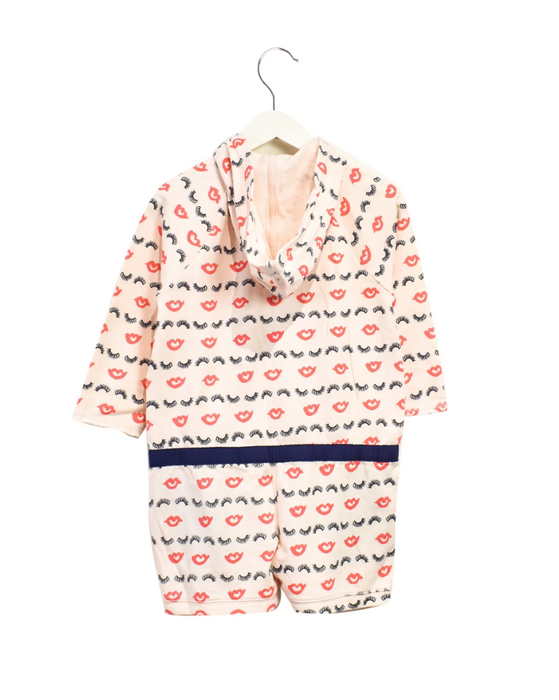 A Multicolour Short Sleeve Rompers from Crewcuts in size 7Y for girl. (Back View)