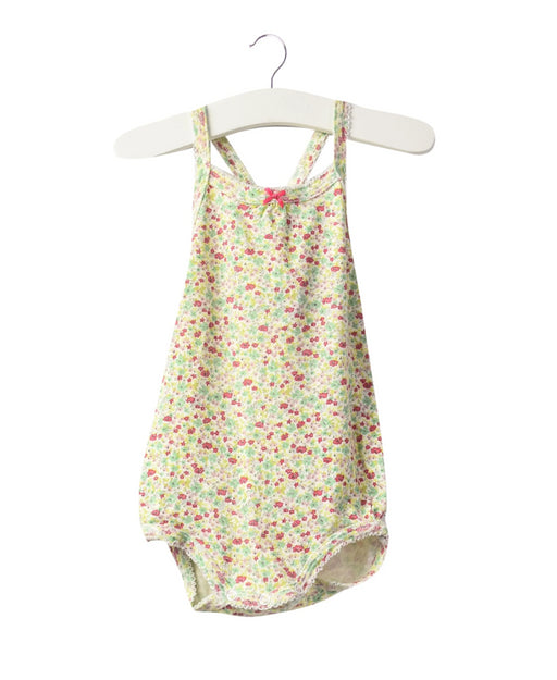 A Multicolour Sleeveless Bodysuits from Petit Bateau in size 3-6M for girl. (Front View)