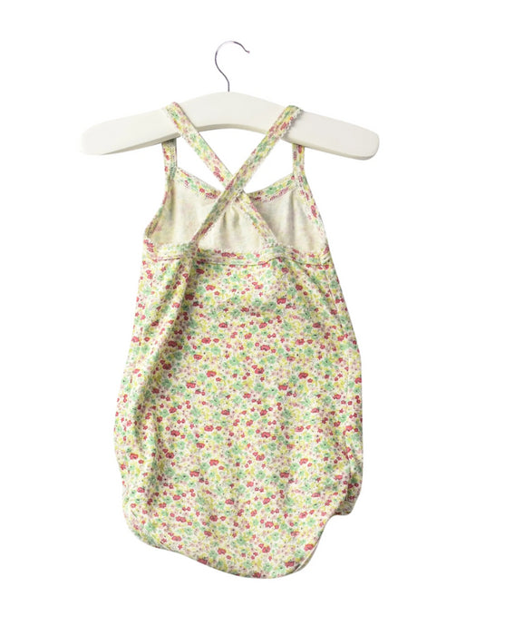 A Multicolour Sleeveless Bodysuits from Petit Bateau in size 3-6M for girl. (Back View)