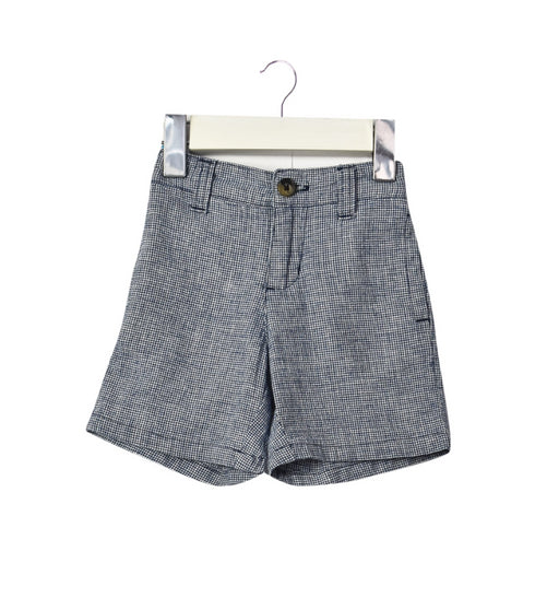 A Blue Shorts from Janie & Jack in size 3-6M for boy. (Front View)