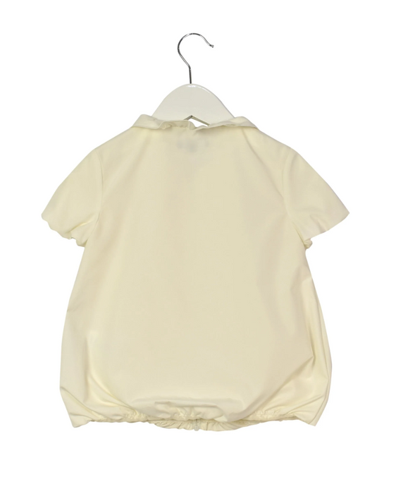 A White Short Sleeve Dresses from Nicholas & Bears in size 3T for girl. (Back View)