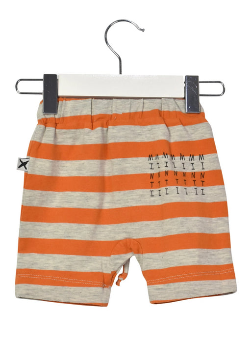 A Orange Shorts from Minti in size 3-6M for boy. (Back View)