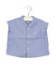 A Blue Short Sleeve Shirts from Bonpoint in size 3-6M for girl. (Front View)