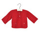 A Red Long Sleeve Tops from Bonton in size 3-6M for girl. (Front View)
