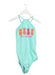 A Green Swimsuits from Billabong in size 2T for girl. (Front View)