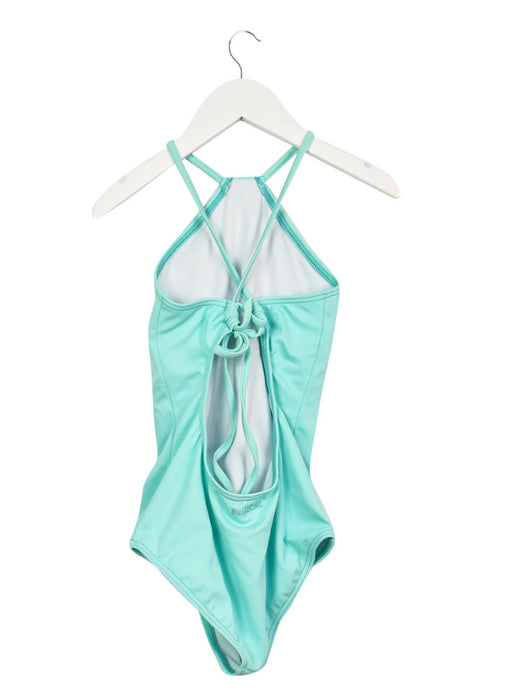 A Green Swimsuits from Billabong in size 2T for girl. (Back View)