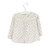 A White Long Sleeve Tops from Bonpoint in size 6-12M for girl. (Front View)