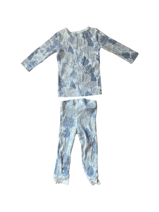 A White Pyjama Sets from Wilson & Frenchy in size 12-18M for neutral. (Back View)