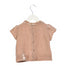 A Pink Short Sleeve Tops from Bonpoint in size 4T for girl. (Back View)