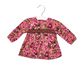 A Pink Long Sleeve Tops from Kenzo in size 3-6M for girl. (Front View)