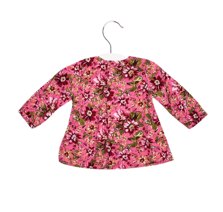 A Pink Long Sleeve Tops from Kenzo in size 3-6M for girl. (Back View)