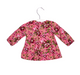 A Pink Long Sleeve Tops from Kenzo in size 3-6M for girl. (Back View)