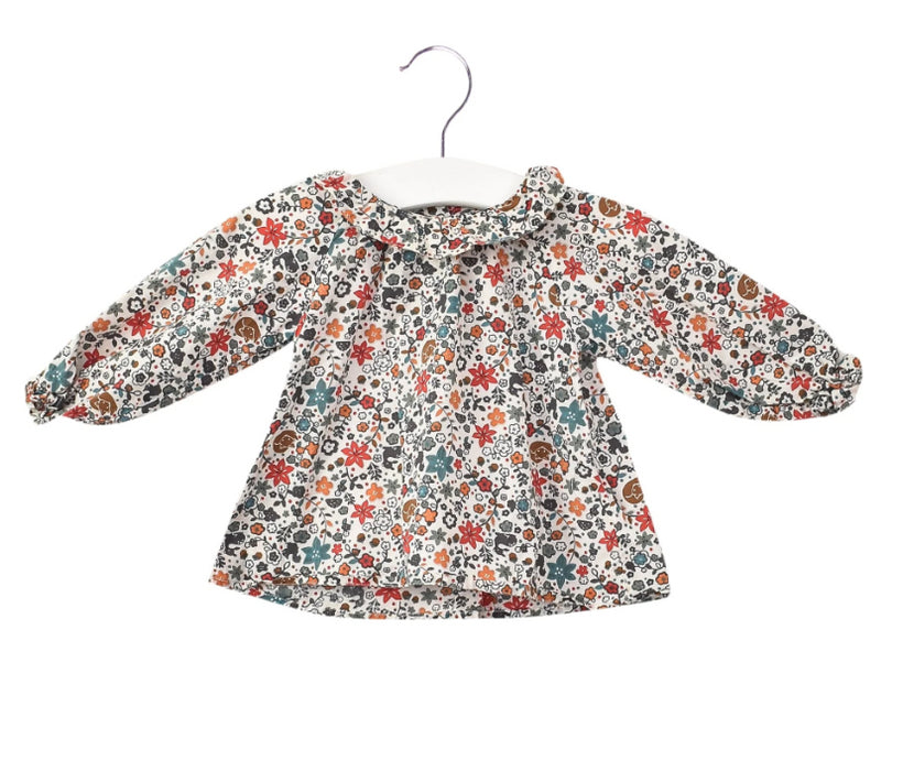 A Multicolour Long Sleeve Tops from Marie Chantal in size 3-6M for girl. (Front View)