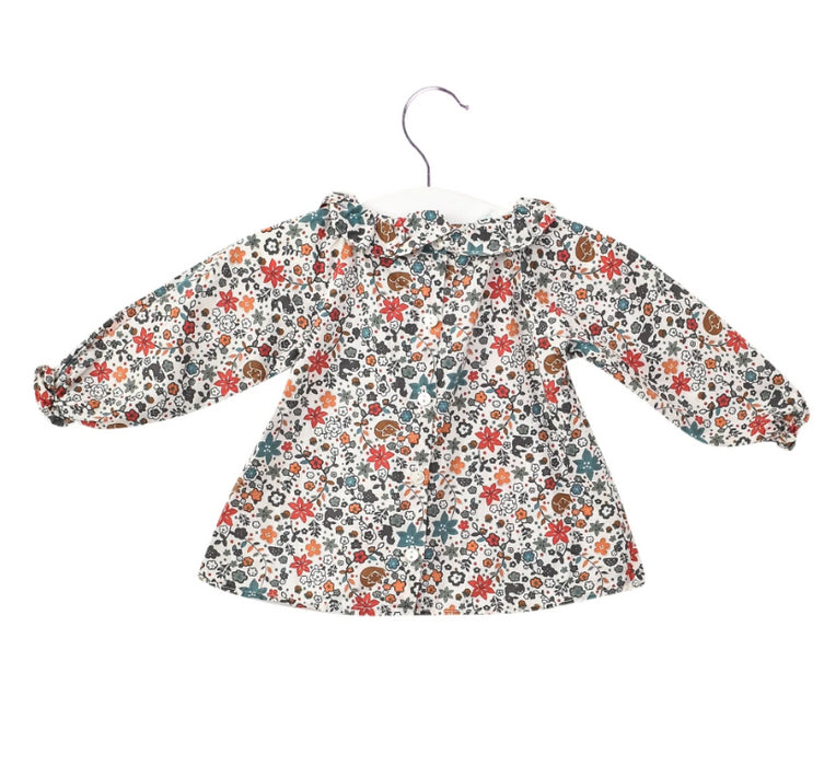 A Multicolour Long Sleeve Tops from Marie Chantal in size 3-6M for girl. (Back View)