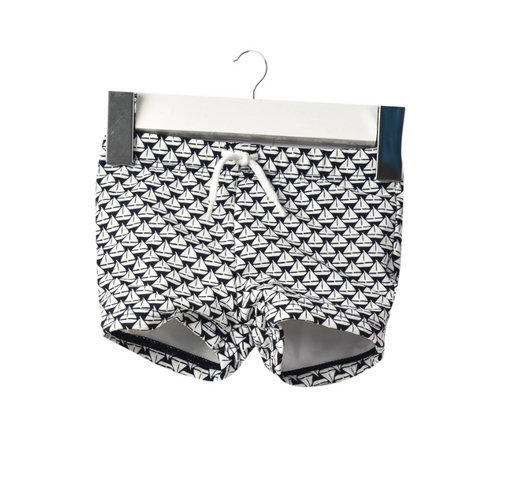 A Blue Swim Shorts from Janie & Jack in size 0-3M for boy. (Front View)
