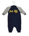 A Blue Long Sleeve Jumpsuits from Ralph Lauren in size 0-3M for boy. (Front View)