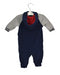 A Blue Long Sleeve Jumpsuits from Ralph Lauren in size 0-3M for boy. (Back View)