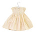 A White Short Sleeve Dresses from Ralph Lauren in size 3-6M for girl. (Back View)