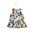 A Multicolour Sleeveless Dresses from Molo in size 3-6M for girl. (Back View)