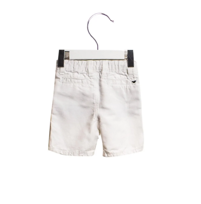 A White Shorts from Armani in size 3-6M for boy. (Back View)