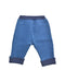 A Blue Casual Pants from Petit Bateau in size 6-12M for girl. (Back View)