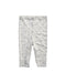 A Grey Leggings from Petit Bateau in size 6-12M for girl. (Front View)
