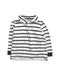 A White Long Sleeve Polos from Petit Bateau in size 12-18M for boy. (Front View)