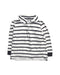 A White Long Sleeve Polos from Petit Bateau in size 12-18M for boy. (Front View)