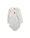 A White Long Sleeve Bodysuits from Petit Bateau in size 12-18M for boy. (Front View)