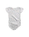 A White Short Sleeve Bodysuits from Petit Bateau in size 6-12M for girl. (Back View)