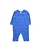 A Blue Long Sleeve Rompers from Petit Bateau in size 18-24M for boy. (Front View)
