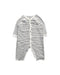 A Black Long Sleeve Rompers from Petit Bateau in size 18-24M for boy. (Front View)