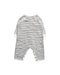 A Black Long Sleeve Rompers from Petit Bateau in size 18-24M for boy. (Back View)