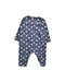 A Navy Onesies from Petit Bateau in size 18-24M for boy. (Back View)