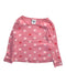 A Pink Long Sleeve Tops from Petit Bateau in size 3T for girl. (Front View)