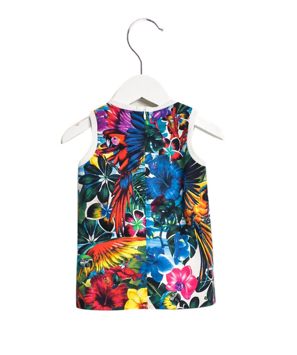 A Multicolour Sleeveless Dresses from DSquared2 in size 3-6M for girl. (Back View)