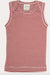 A Red Sleeveless Tops from Nature Baby in size 6-12M for girl. (Front View)